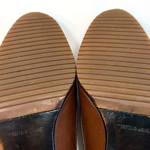 Vintage 1980s(?) CELINE Brown Leather Lace-Up Pump Size 36 US 5-1/2 - Picture 12 of 16